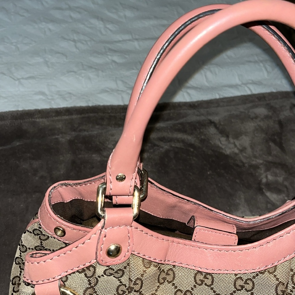 Vintage Gucci Medium GG Canvas Sukey Tote - Picture 7 of 12